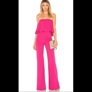 💗Lovers + Friends Pink Nikki Jumpsuit size XL💗